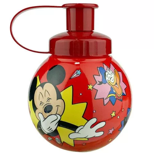 Garrafa plástica infantil 250ml bola Mickey & Friends sortido Igaratiba