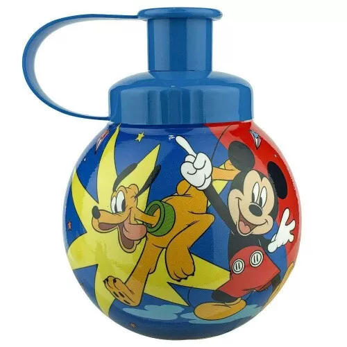 Garrafa plástica infantil 250ml bola Mickey & Friends sortido Igaratiba