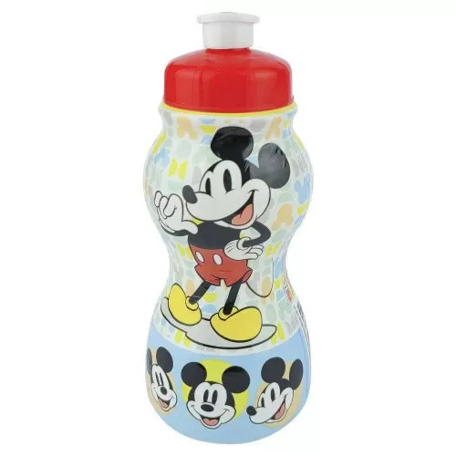 Garrafa plástica infantil 250ml sleeve mickey Plasduran