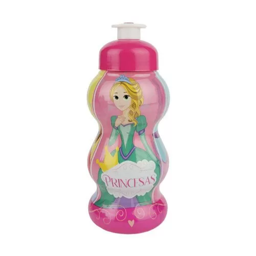 Garrafa plástica infantil 300ml princesas Panamby