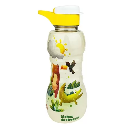 Garrafa plástica infantil 350ml Safari