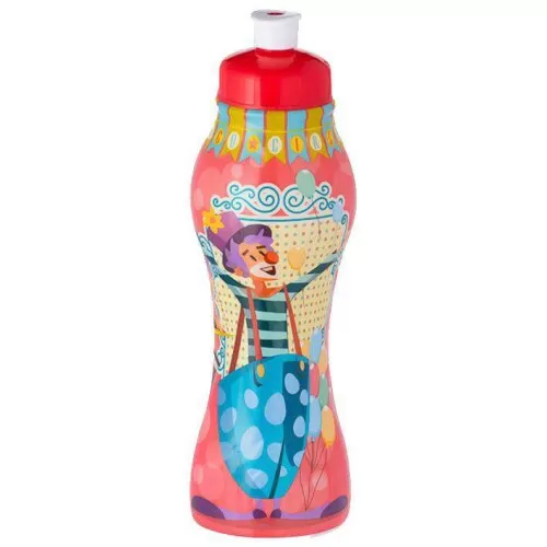 Garrafa plástica infantil 450ml sleeve sortidas 470415 Plasduran