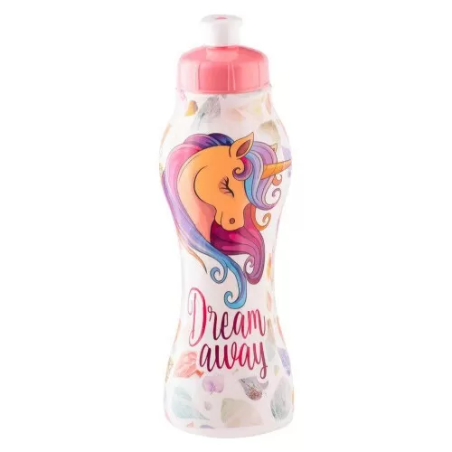 Garrafa plástica infantil 450ml sleeve sortidas 470415 Plasduran