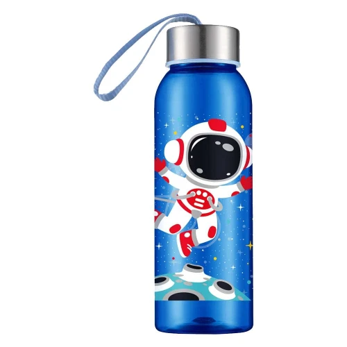 Garrafa plástica squeeze 500ml astronauta 2484 Bandeirante