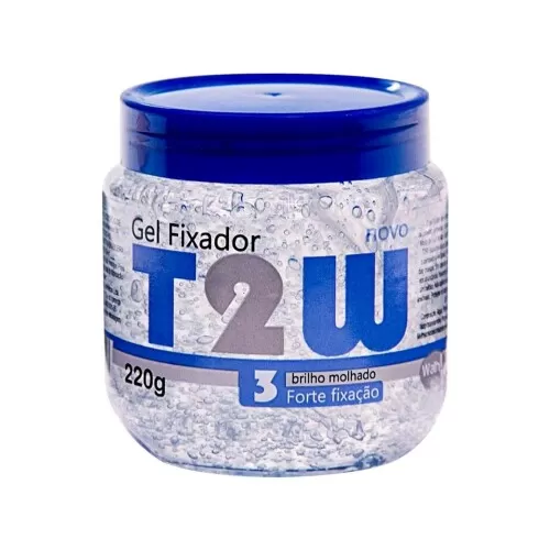 Gel para cabelo fixação forte T2W 220g