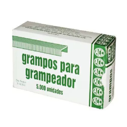 Grampo galvanizado 23/8 com 5000 unidades