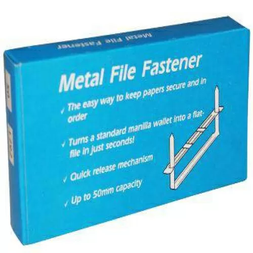 Grampo trilho metal com 50 unidades Acc/Fastener