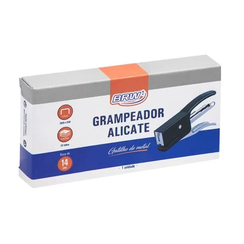 Grampeador alicate para 25 folhas Brw