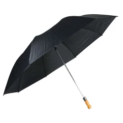 Guarda chuva grande automático dobrável preto