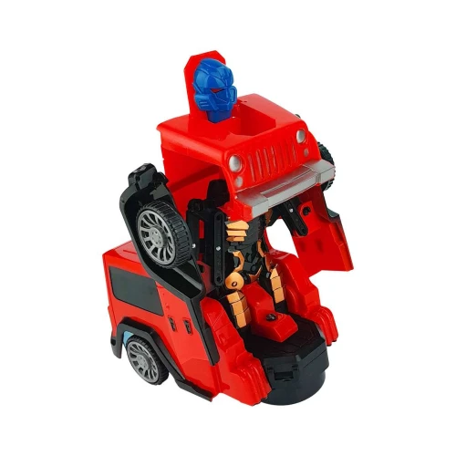 Jipe robô super car com som e luz 16cm Balul