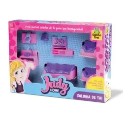 Jogo de salinha Tv Judy Home 08 peças Samba Toys