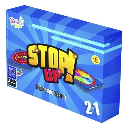 Jogo de tabuleiro stop up 2 em 1 Positiva Legal