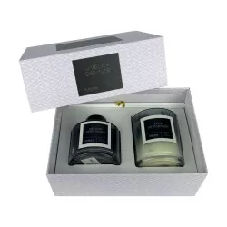 Kit aromatizador vela aromática + difusor orvalho