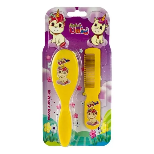 Kit banho infantil 02 peças unicórnio Cefisa