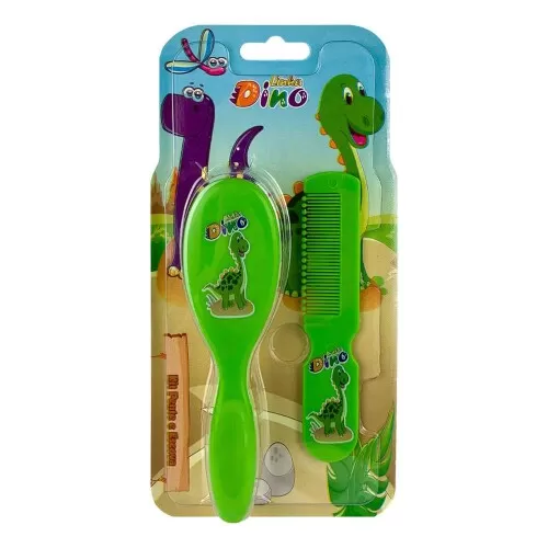 Kit banho infantil com 02 peças dinossauro Cefisa