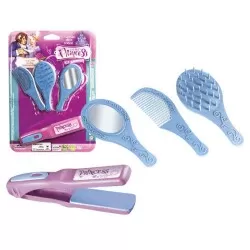 Kit beleza plástico chapinha com acessórios 04 peças Altimar