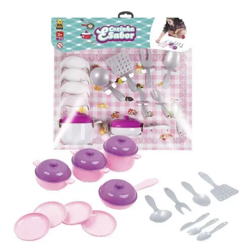 Kit cozinha e sabor blister 13 peças 510 Bs Toys