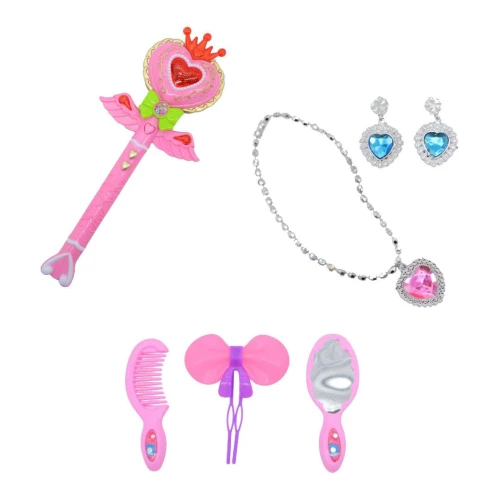 Kit de beleza princesa mágica com 8 peças 99 Toys