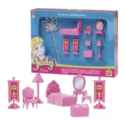 Kit jogo de quarto Judy Princess 09 peças Samba Toys