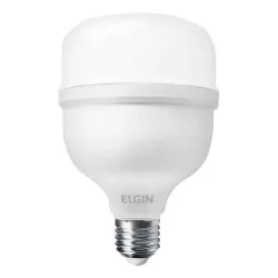 Lâmpada super bulbo branca fria led 50W bivolt Elgin