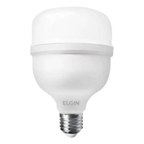 Lâmpada super bulbo branca fria led 50W bivolt Elgin