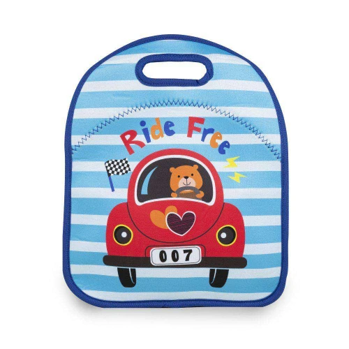 Lancheira neo kids carro 30cm Maxprint