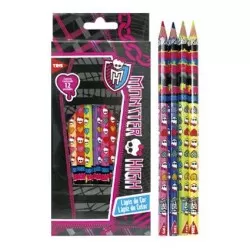 Lápis de cor Monster High com 12 cores Tris