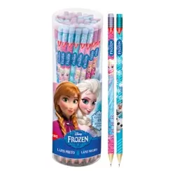 Lápis de escrever com borracha Frozen com 48 unidades Tris