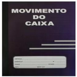 Livro movimento caixa grande capa mole São Domingos