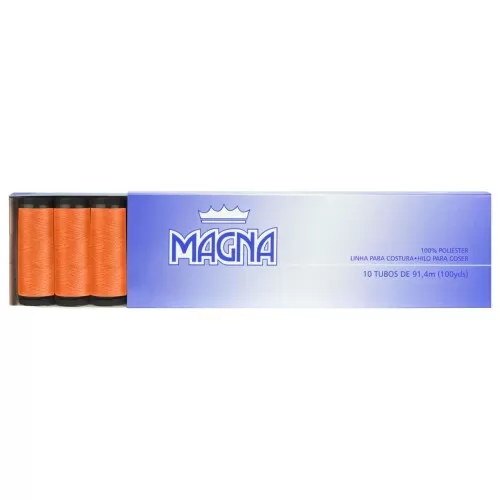 Linha retroz laranja fluorescente ref 097 com 10 unidades Magna corrente