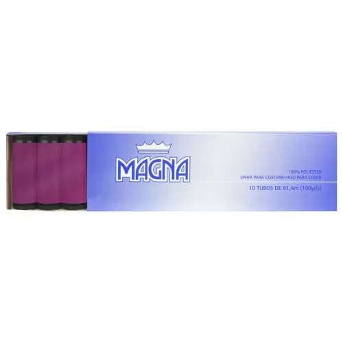 Linha retroz magenta ref 0217 com 10 unidades Magna corrente