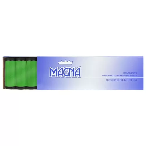 Linha retroz verde fluorescente ref 016 com 10 unidades Magna corrente