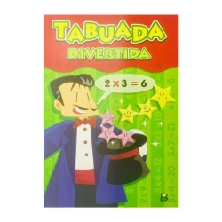 Livro de atividades tabuada divertida 8 páginas TodoLivro