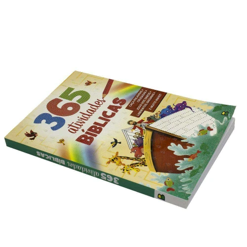 Livro educativo com 365 atividades Bíblicas TodoLivro