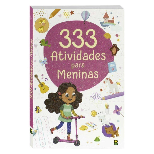 Livro educativo para Meninas com 333 atividades TodoLivro