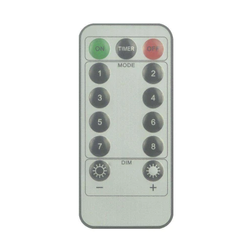 Luminária cordão de led branco 300 leds 03 metros com controle