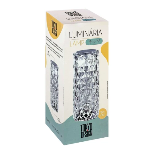 Luminária de mesa led 21x8cm com mudança de cor Tokyo Design