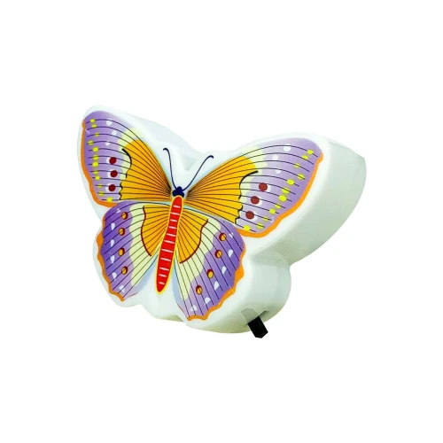 Luminária de parede infantil borboleta bivolt Interponte