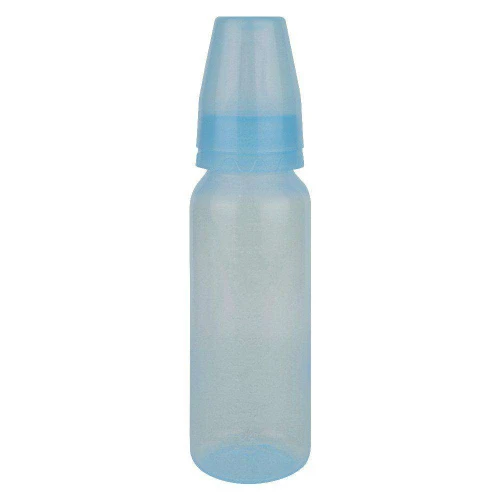 Mamadeira 240ml lisa azul/rosa/cristal Cefisa