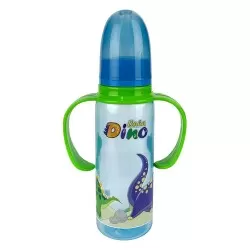 Mamadeira 240ml com alça dinossauro Cefisa