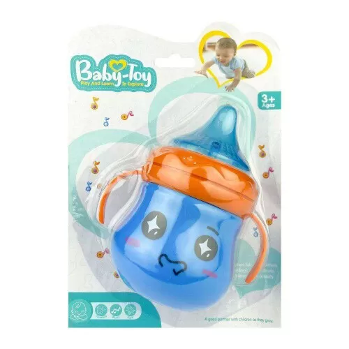 Mamadeira com música e luz Baby Toy Folia Imports