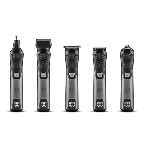 Máquina cortadora de cabelo 9 em 1 inox bivolt Multilaser