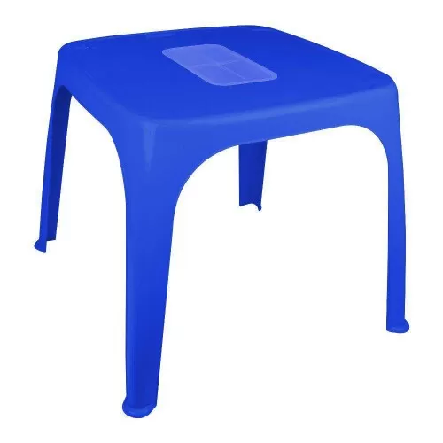 Mesa plástica infantil azul 47x47 Plasnorthon