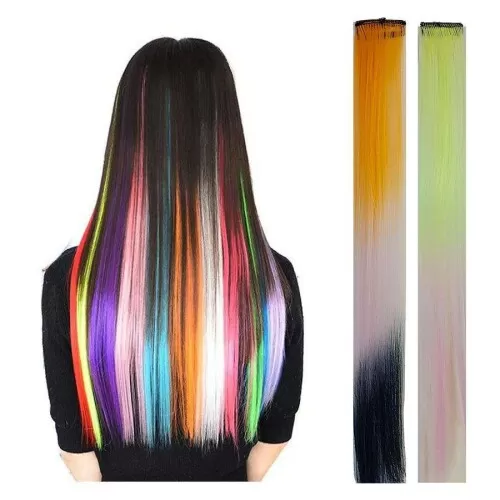 Mechas para cabelo coloridas HF86013 Interponte