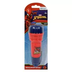 Microfone com eco Spider-man Marvel Etitoys