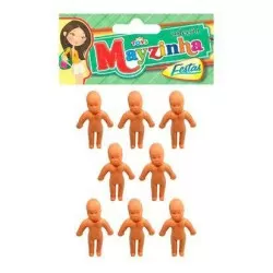 Mini boneco com 25 unidades Mini Toys