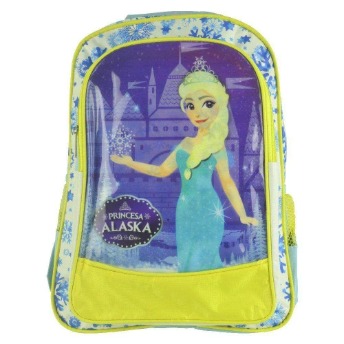 Mochila infantil feminina princesa alaska 42cm Novo Século