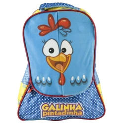 Mochila infantil galinha pintadinha 14