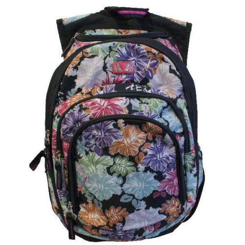 Mochila para notebook sexy machine pol decorada flores Santino