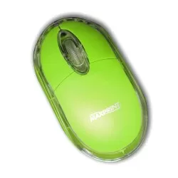 Mouse óptico usb verde Maxprint